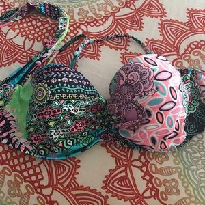 Bandeau bikini top